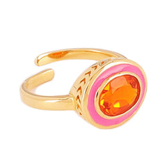BuDhaGirl Galaxy Ring Orange/Pink
