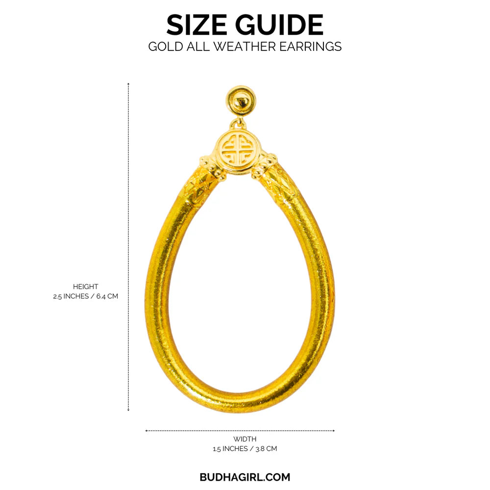 BuDha Girl All Weather Earrings