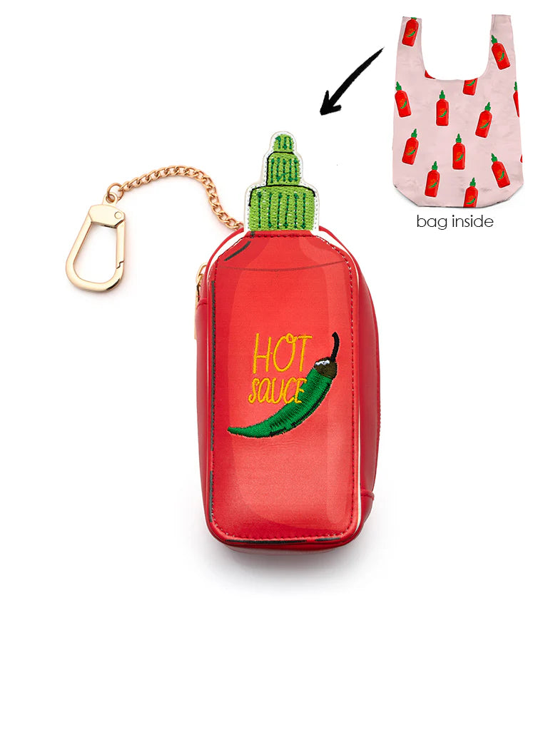 Living Royal Hot Sauce 2 in 1 Bag Charm + Shopping Bag