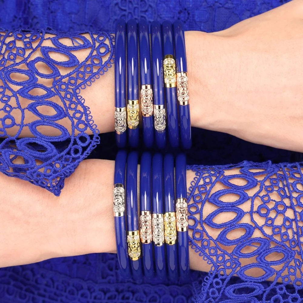 BuDhaGirl Lapis Three Kings All Weather Bangles