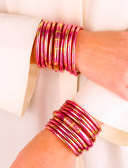 BuDhaGirl KOI Pink AWB Bangles