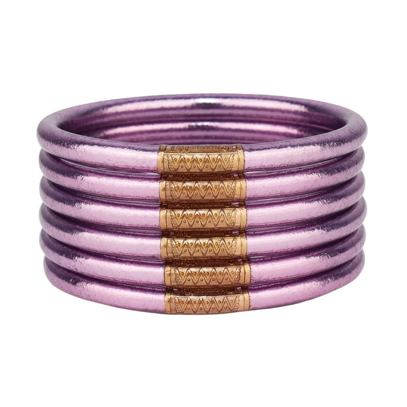 BuDhaGirl Amethyst All Weather Bangles