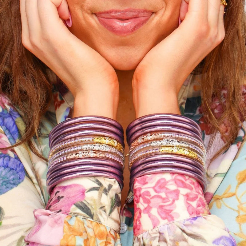 BuDhaGirl Lila All Weather Bangles