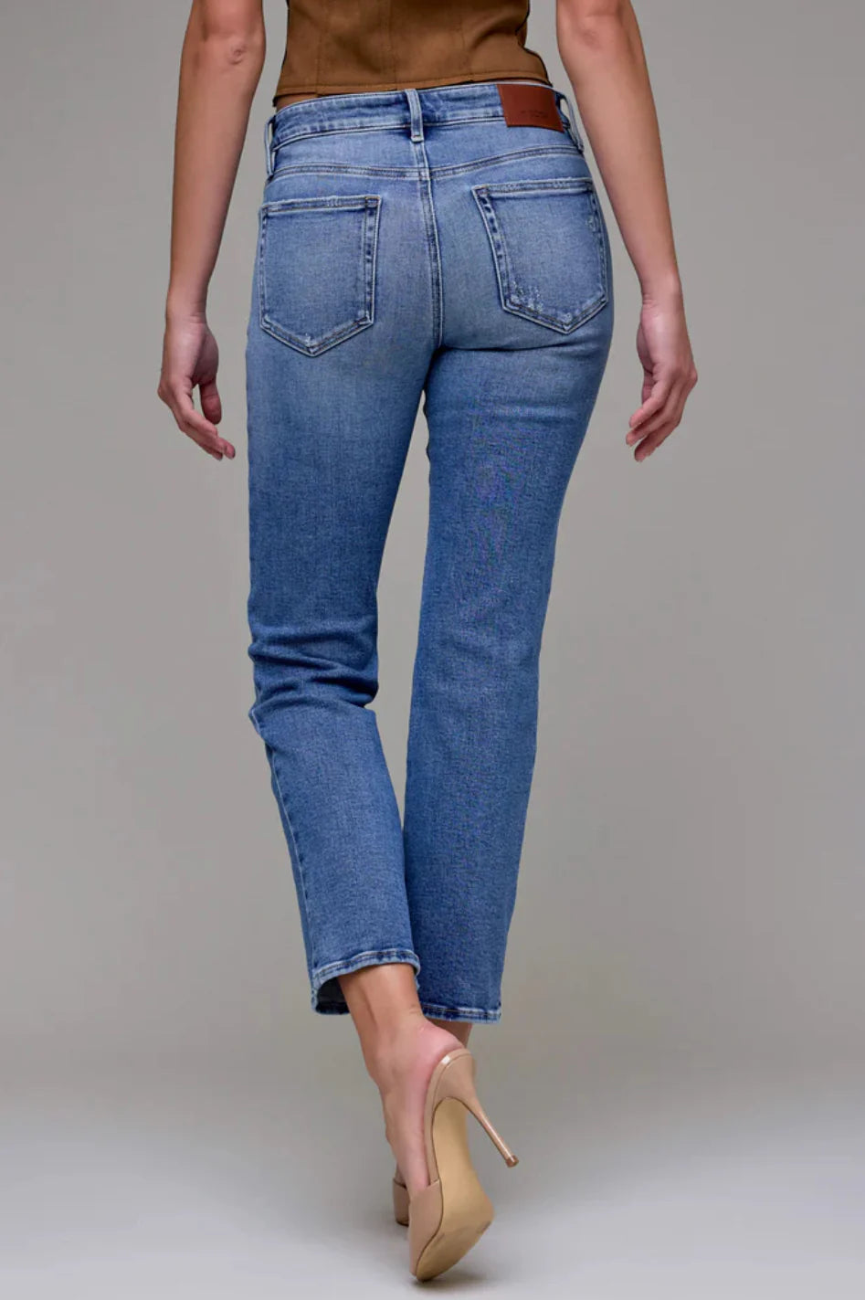 Hidden Denim Quinn Mid Rise Cigarette Skinny
