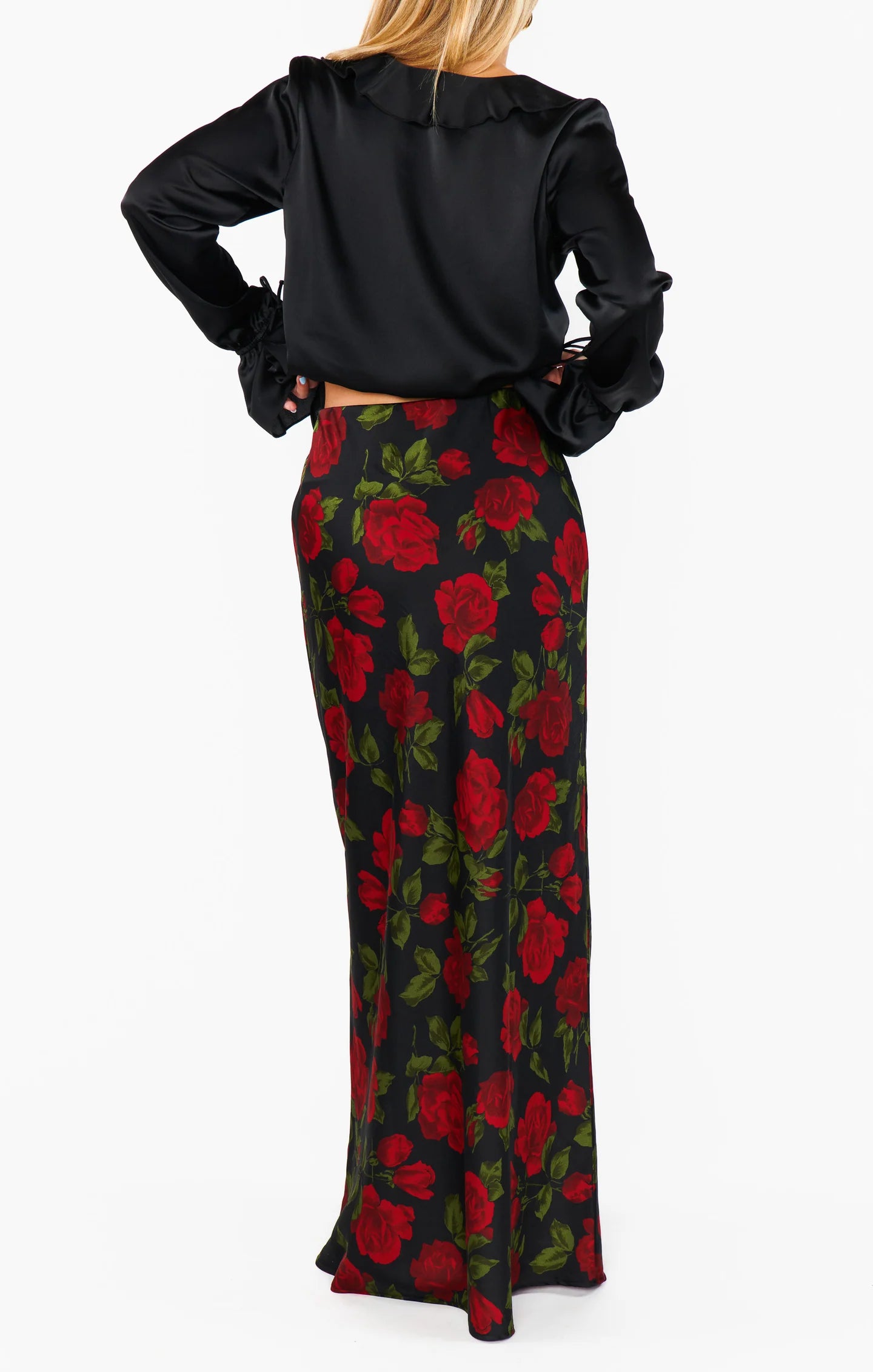 Show Me Your Mumu Maci Maxi Skirt Send Me Roses