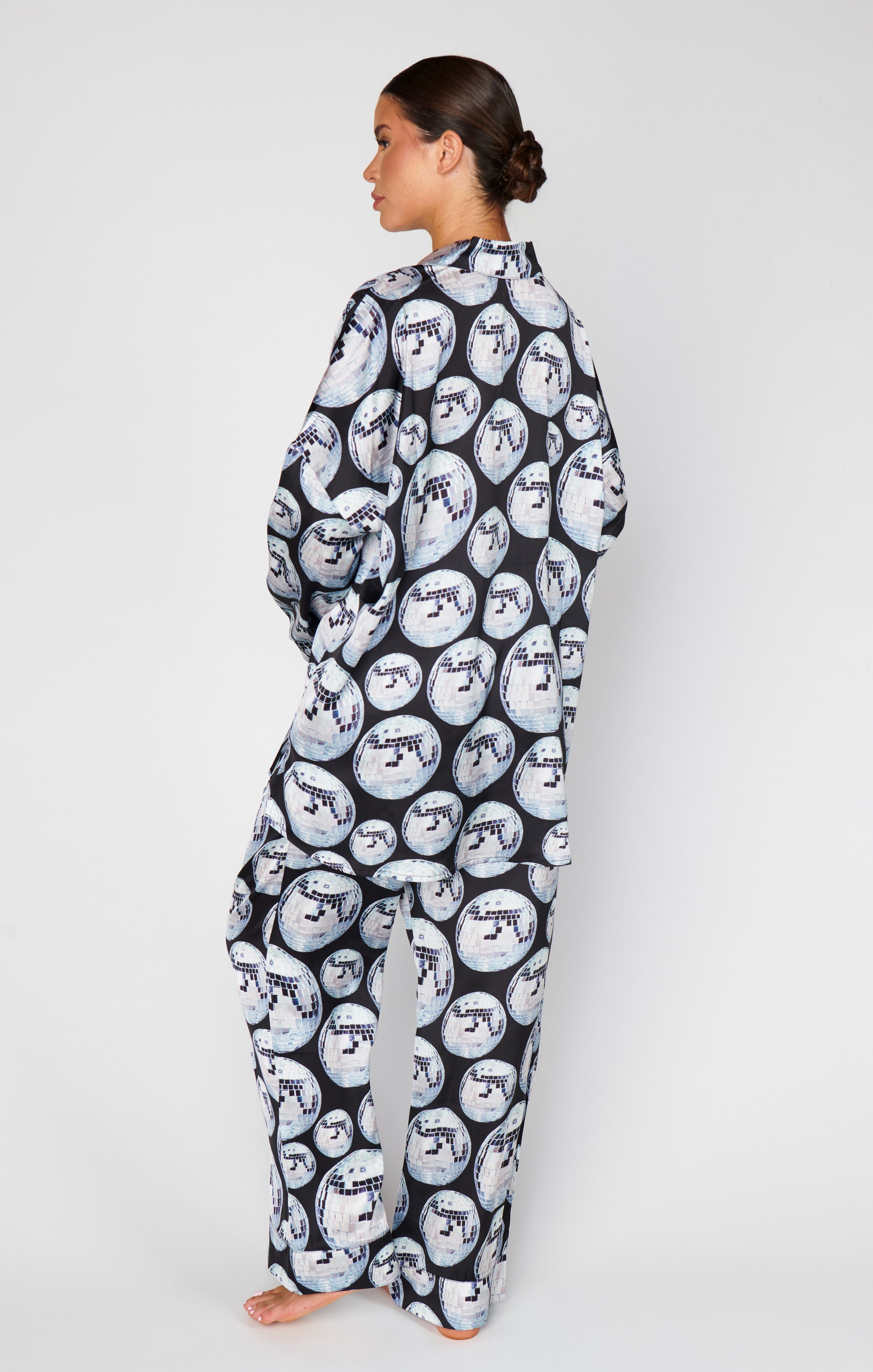 Show Me Your Mumu Overslept PJ Set Disco Ball Silky*SEPTEMBER PRE-ORDER*