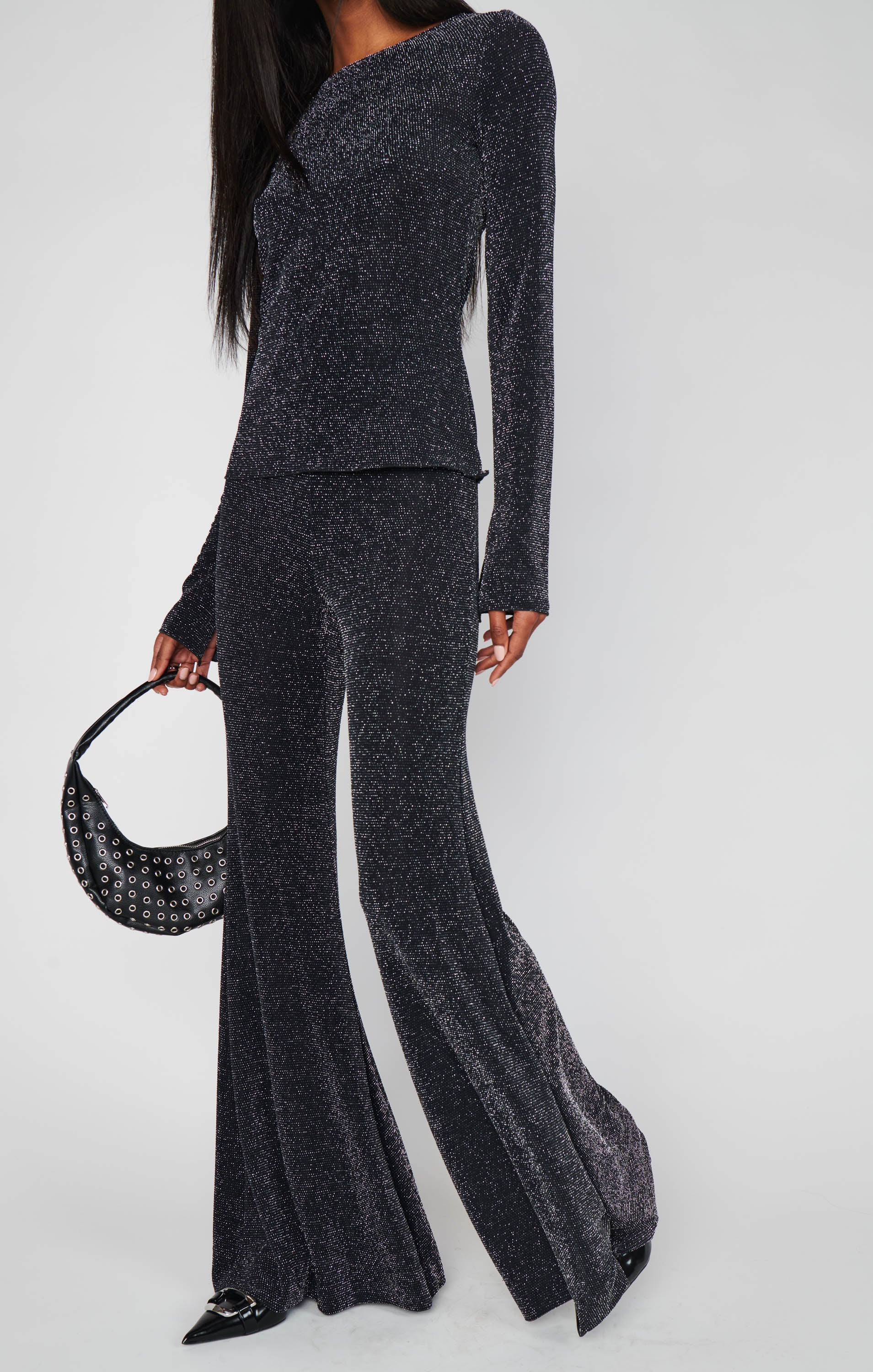 Show Me Your Mumu Bowie Top Black Dancing Queen Shine*SEPTEMBER PRE-ORDER*
