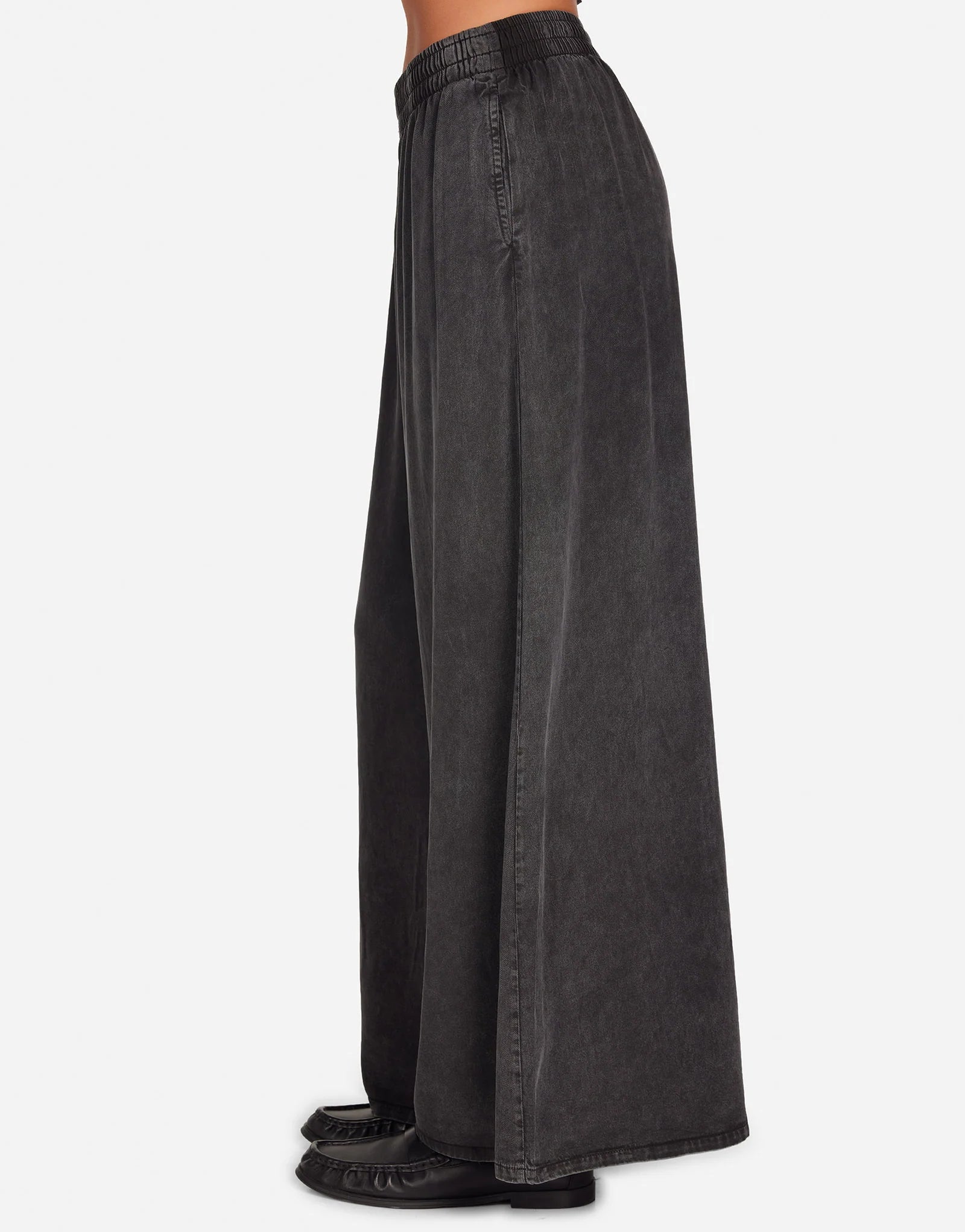 Michael Lauren Beringer Soft Twill Wide Leg Pant