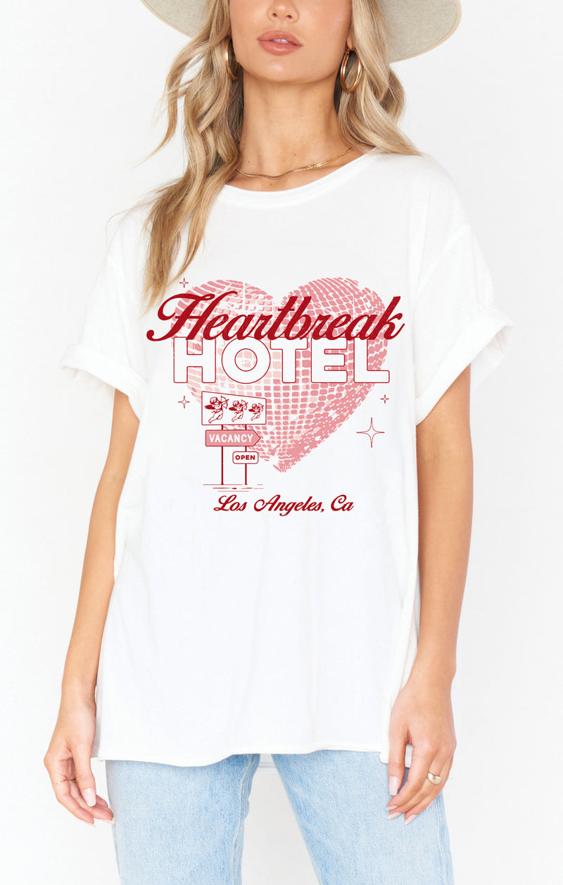 Show Me Your Mumu Airport Tee Heartbreak Hotel Graphic