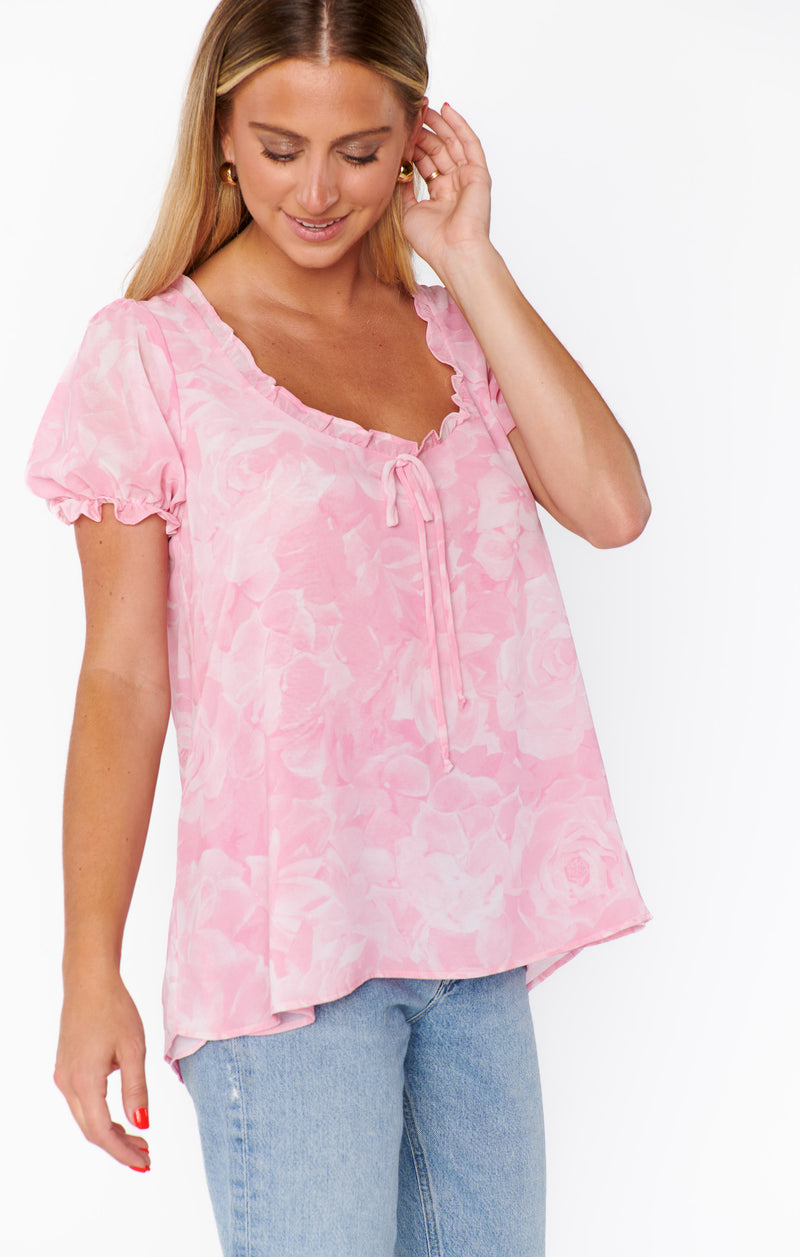 Show Me Your Mumu Brunch Top Sweet Pink*FEBRUARY PRE-ORDER*