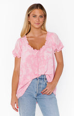 Show Me Your Mumu Brunch Top Sweet Pink*FEBRUARY PRE-ORDER*