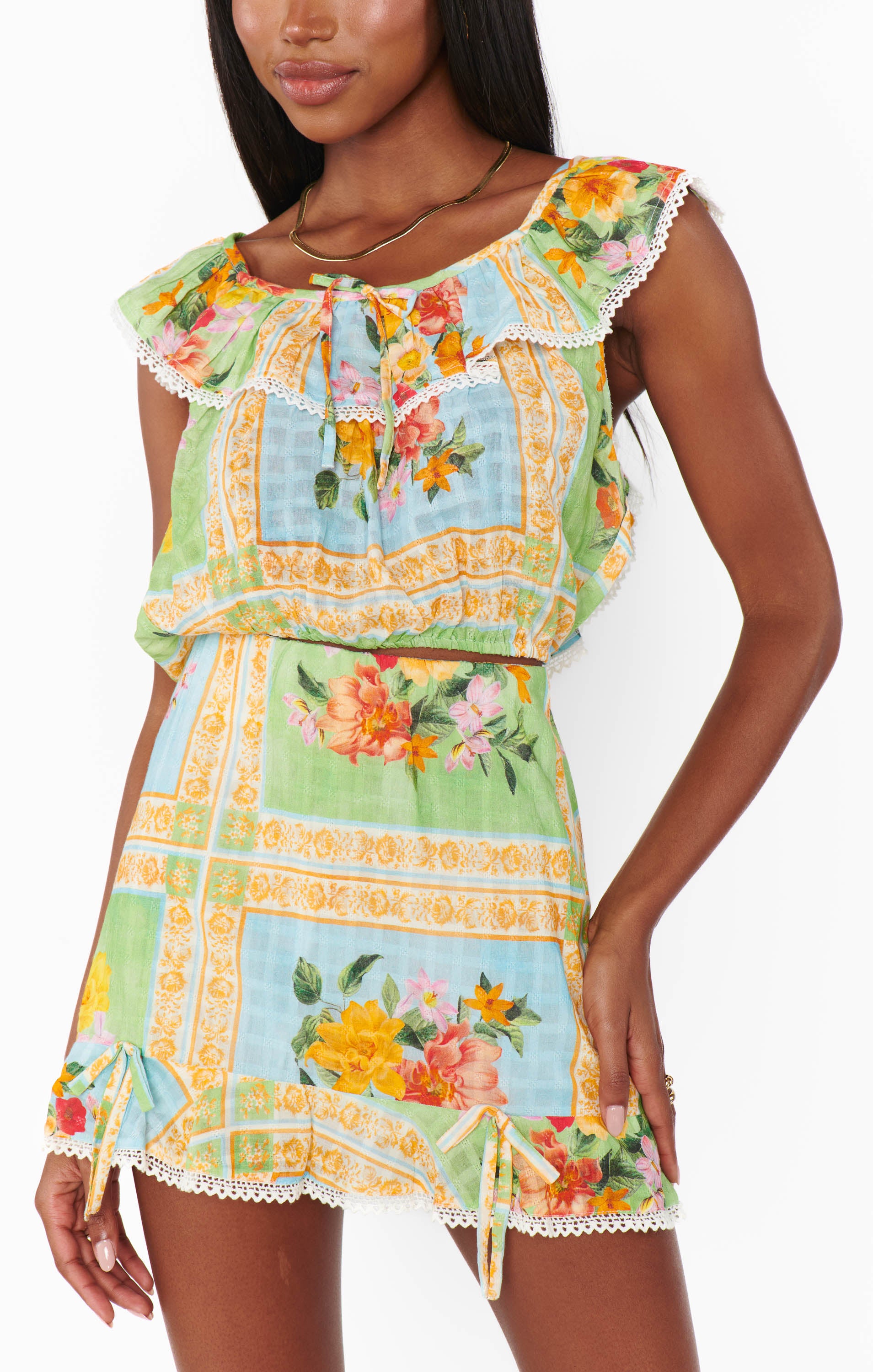 Show Me Your Mumu Carson Top County Bouquet