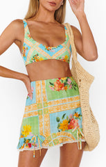 Show Me Your Mumu All Night Ruffle Skort County Bouquet