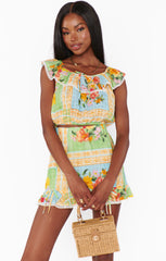 Show Me Your Mumu All Night Ruffle Skort County Bouquet*FEBRUARY PRE-ORDER*