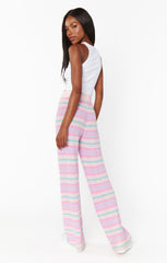 Show Me Your Mumu Feel Good Pants Cotton Candy Stripe Knit*JANUARY PRE-ORDER*