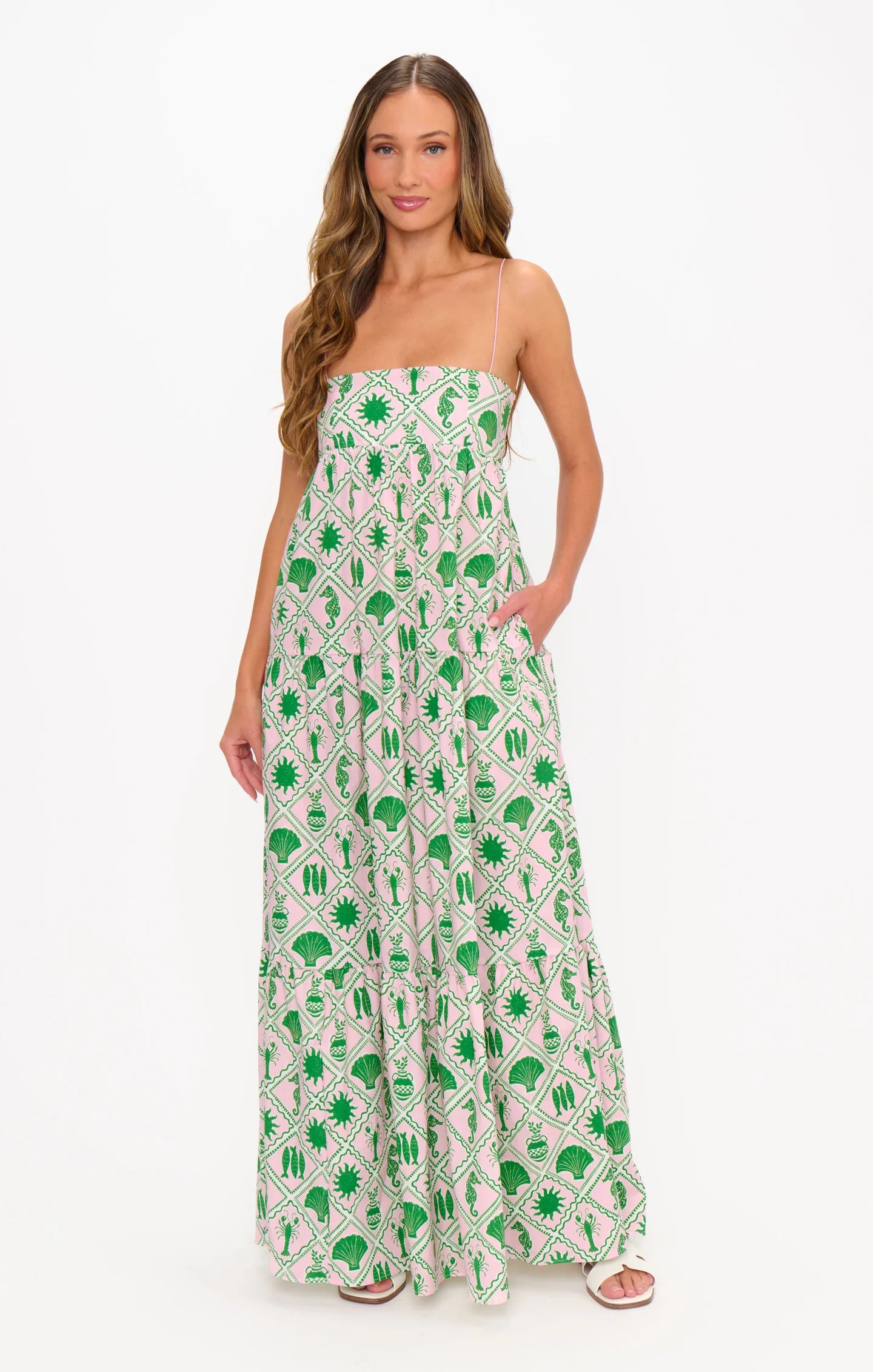 Show Me Your Mumu Long Weekend Maxi Coastal Collage