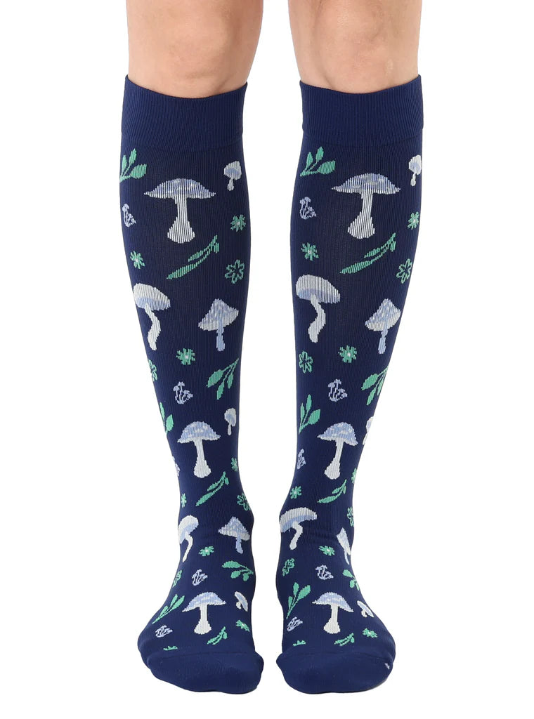 Living Royal Mushroom Compression Socks