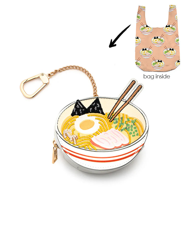 Living Royal Ramen 2 in 1 Bag Charm + Shopping Bag