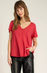 Project Social T Wearever Tee Red Dahlia