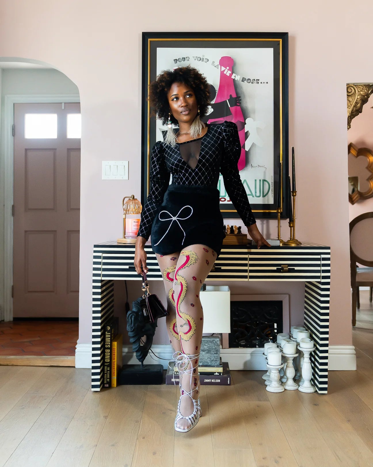 Sock Candy Year of The Dragon Sheer Tights