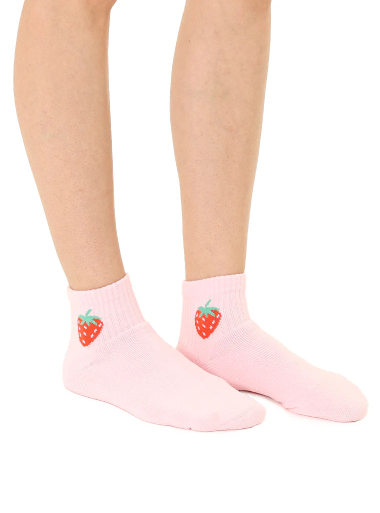 Living Royal Strawberry Ankle Socks