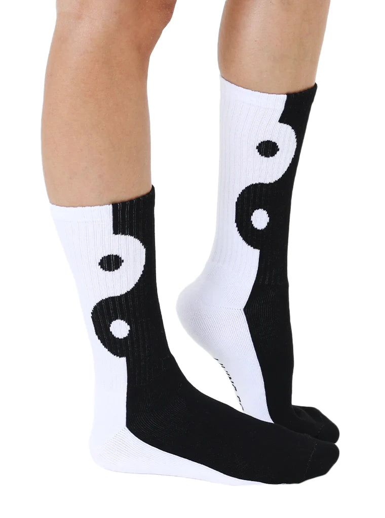 Living Royal Yin Yang Crew Socks