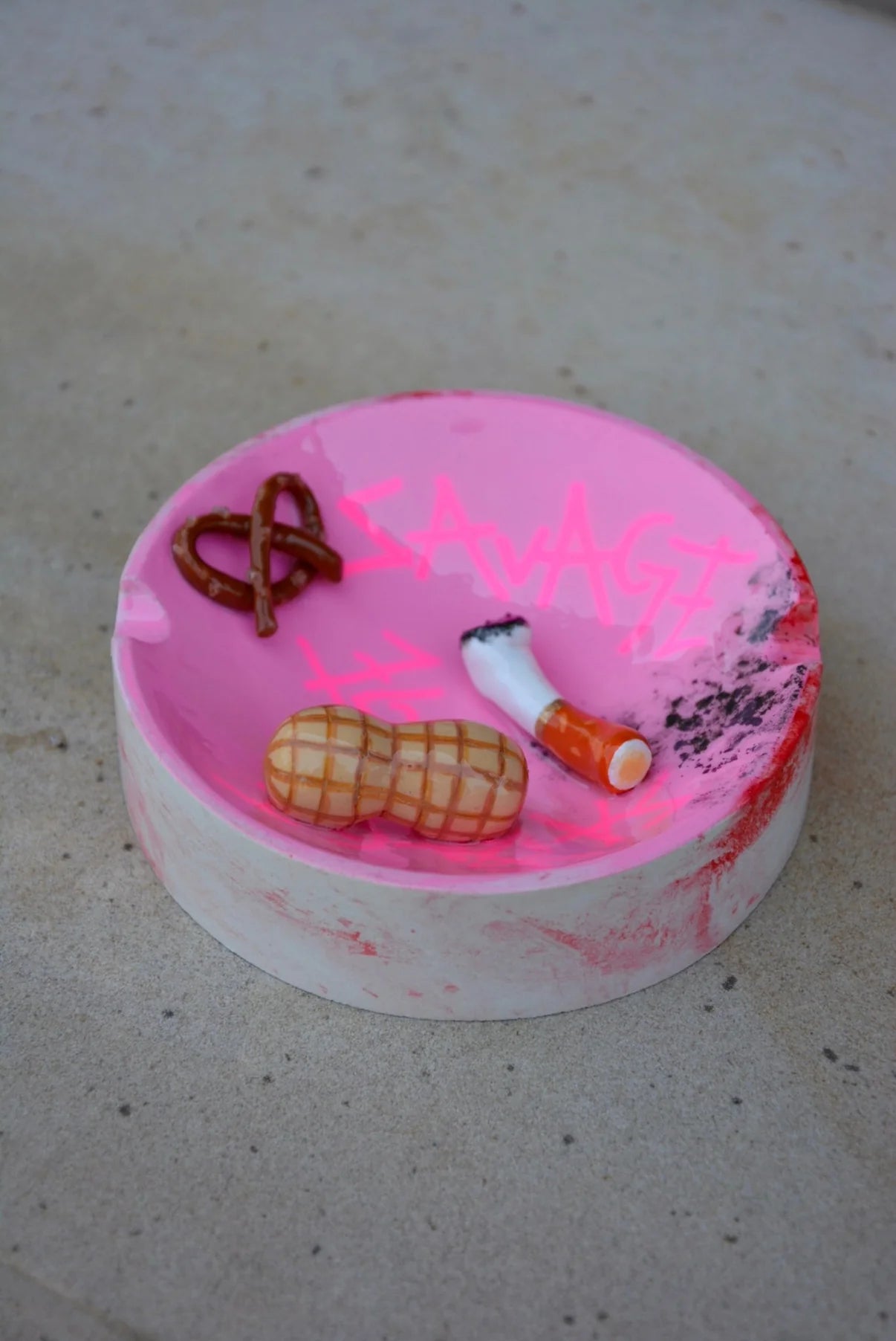 House of Savage Bar Snacks Handcrafted Ashtray