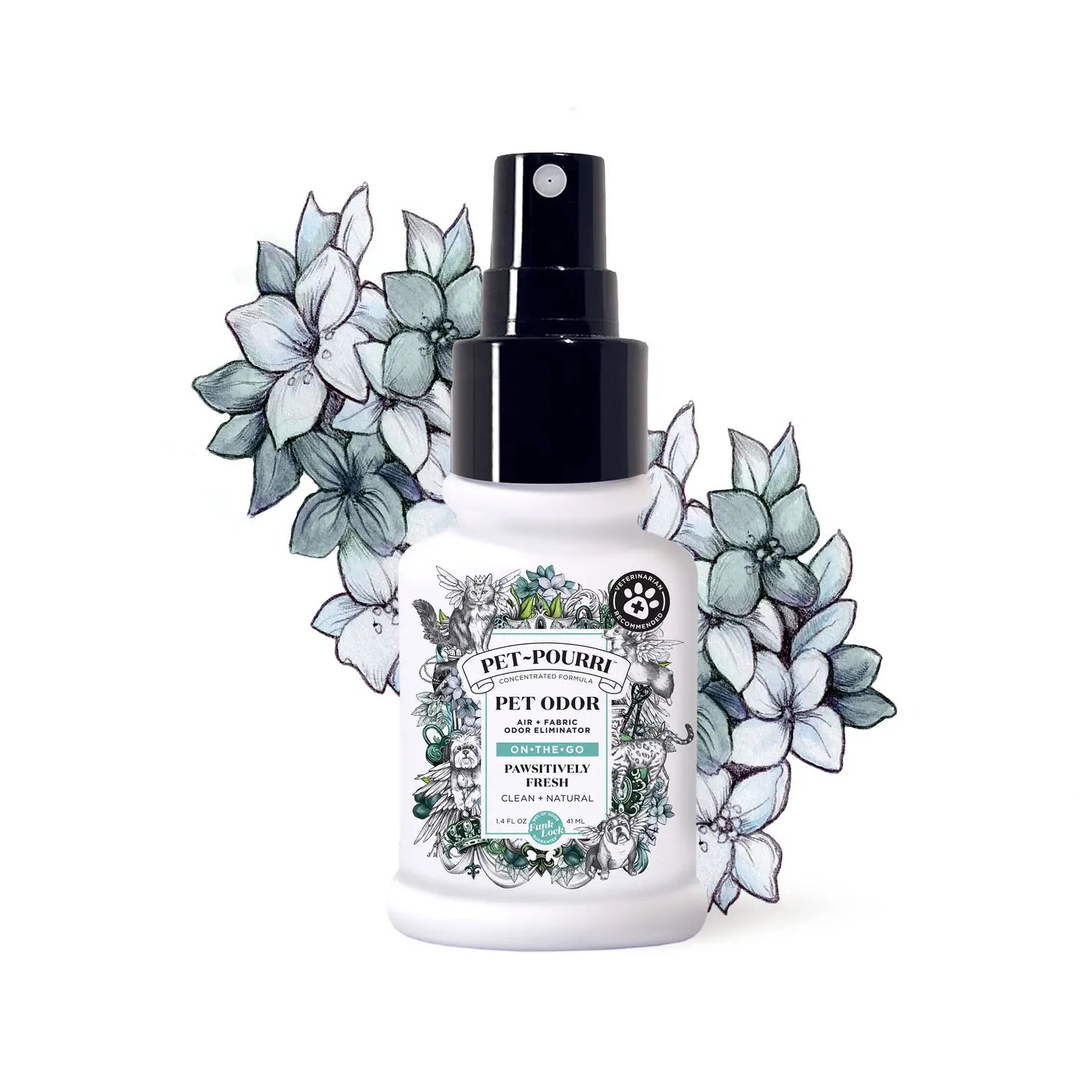 Pet-Pourri Pawsitely Fresh Pet Odor Eliminator Spray