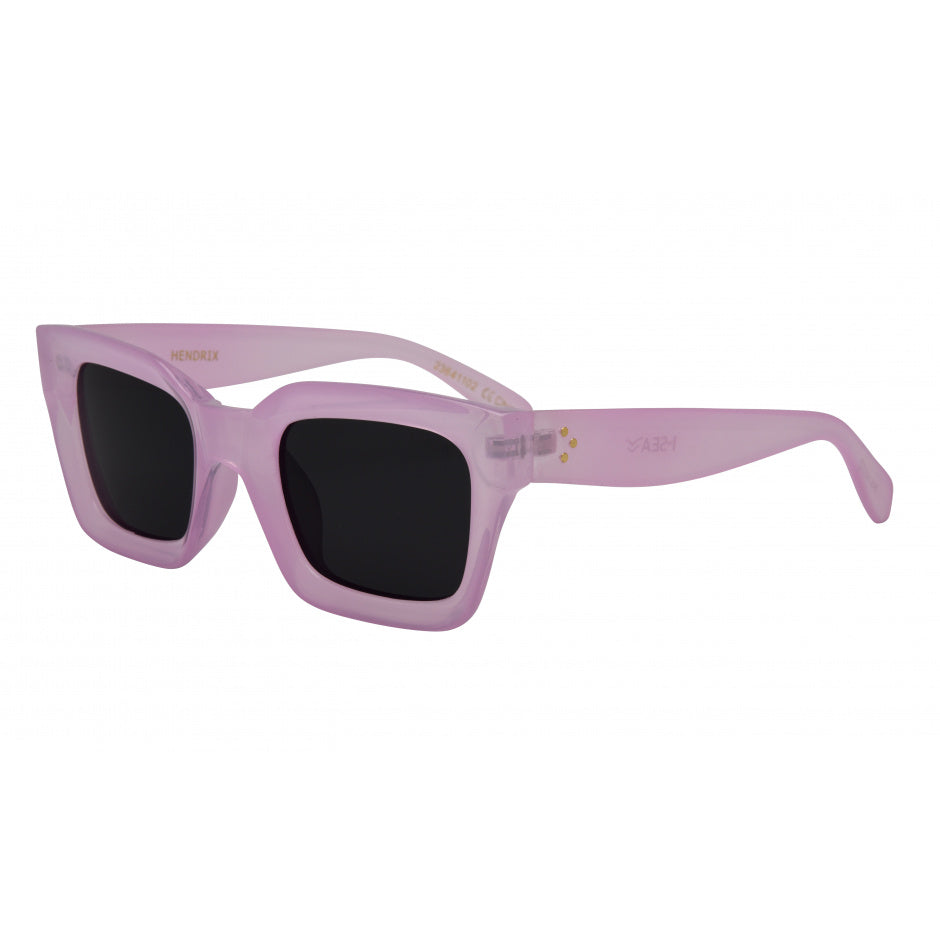 I-SEA Hendrix Sunglasses Lilac/Smoke Polarized Lens