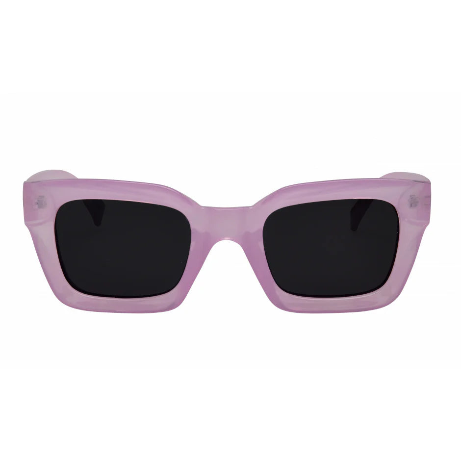 I-SEA Hendrix Sunglasses Lilac/Smoke Polarized Lens