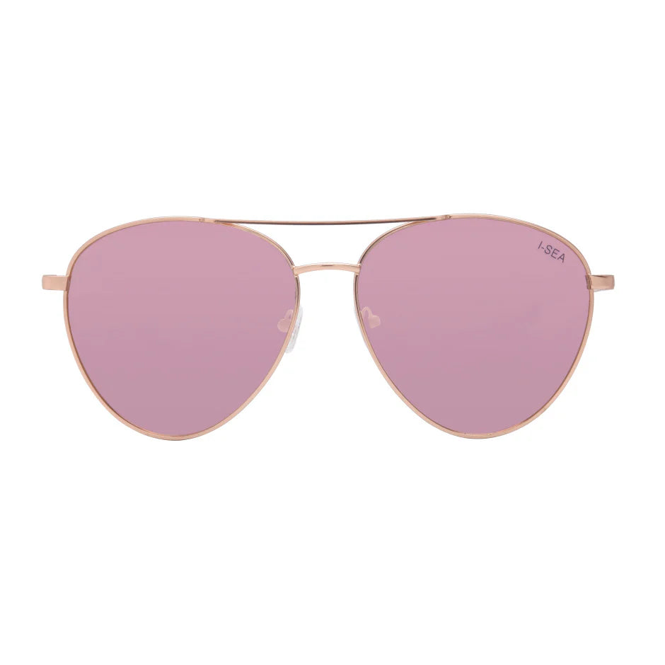 I-SEA Charlie Gold/Rose Gold Mirror Polarized Lens