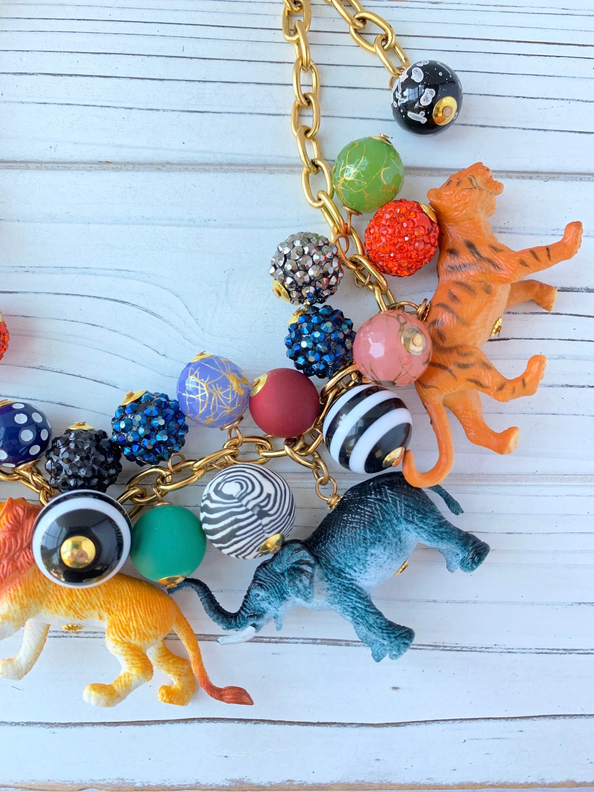 Lenora Dame Safari Animal Necklace