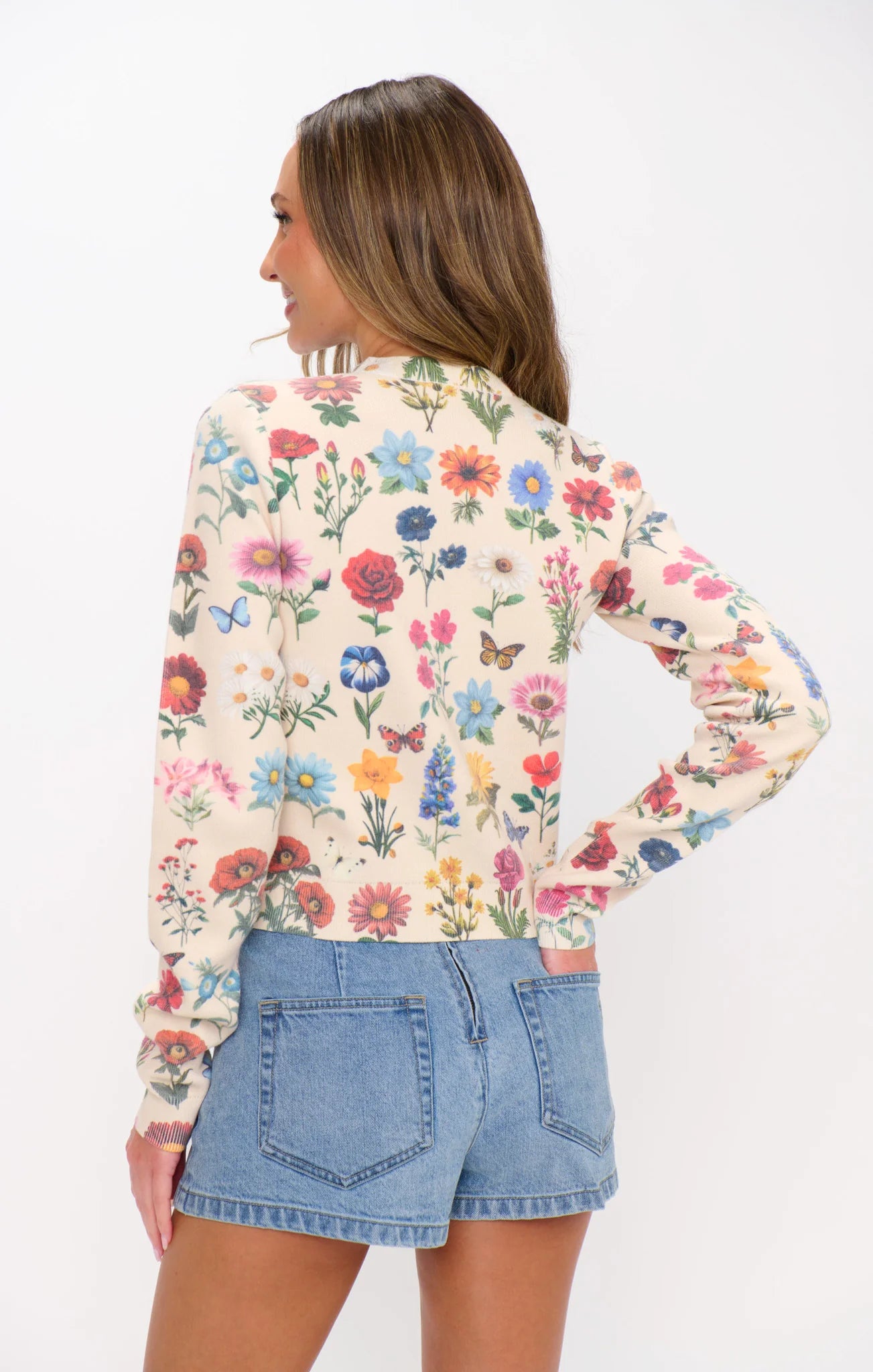 Show Me Your Mumu Cafe Cardigan French Floral Knit
