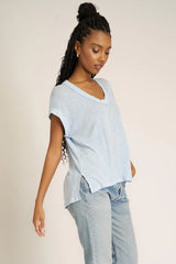 Project Social T Too Deep Washed Scoop Neck Tee