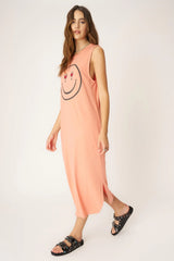 Project Social T Wine Eyes Tank Dress