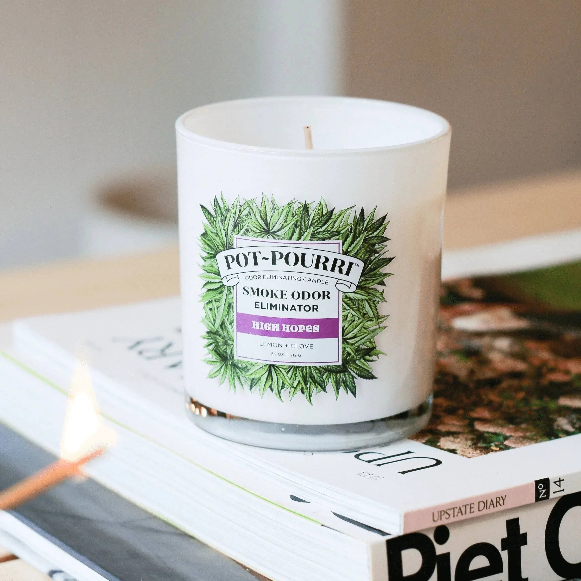 Lemon + Clove Pot~Pourri High Hopes Air Freshener