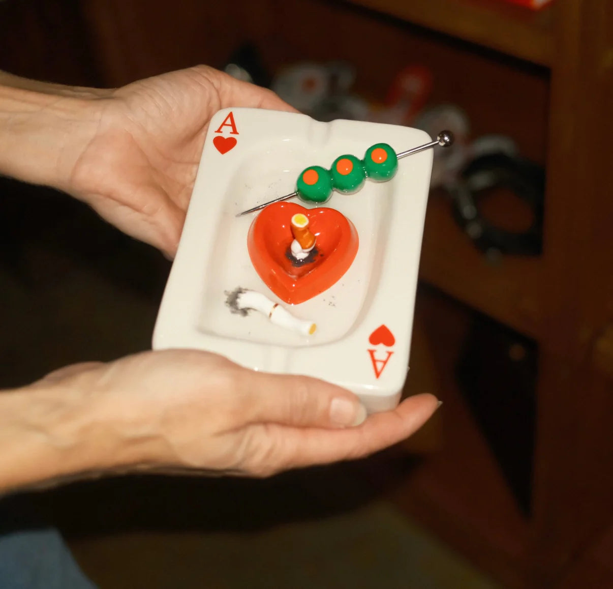 House of Savage Roadside Casino Ashtray