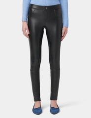 HUE Mid Rise Leatherette Leggings