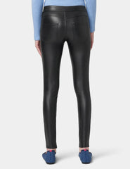 HUE Mid Rise Leatherette Leggings