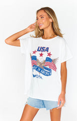 Show Me Your Mumu Airport Tee Made in America
