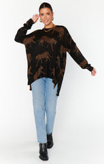 Show Me Your Mumu Bonfire Sweater Catwalk Knit