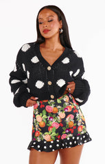 Show Me Your Mumu Clemmie Cardi Polka Dot Knit