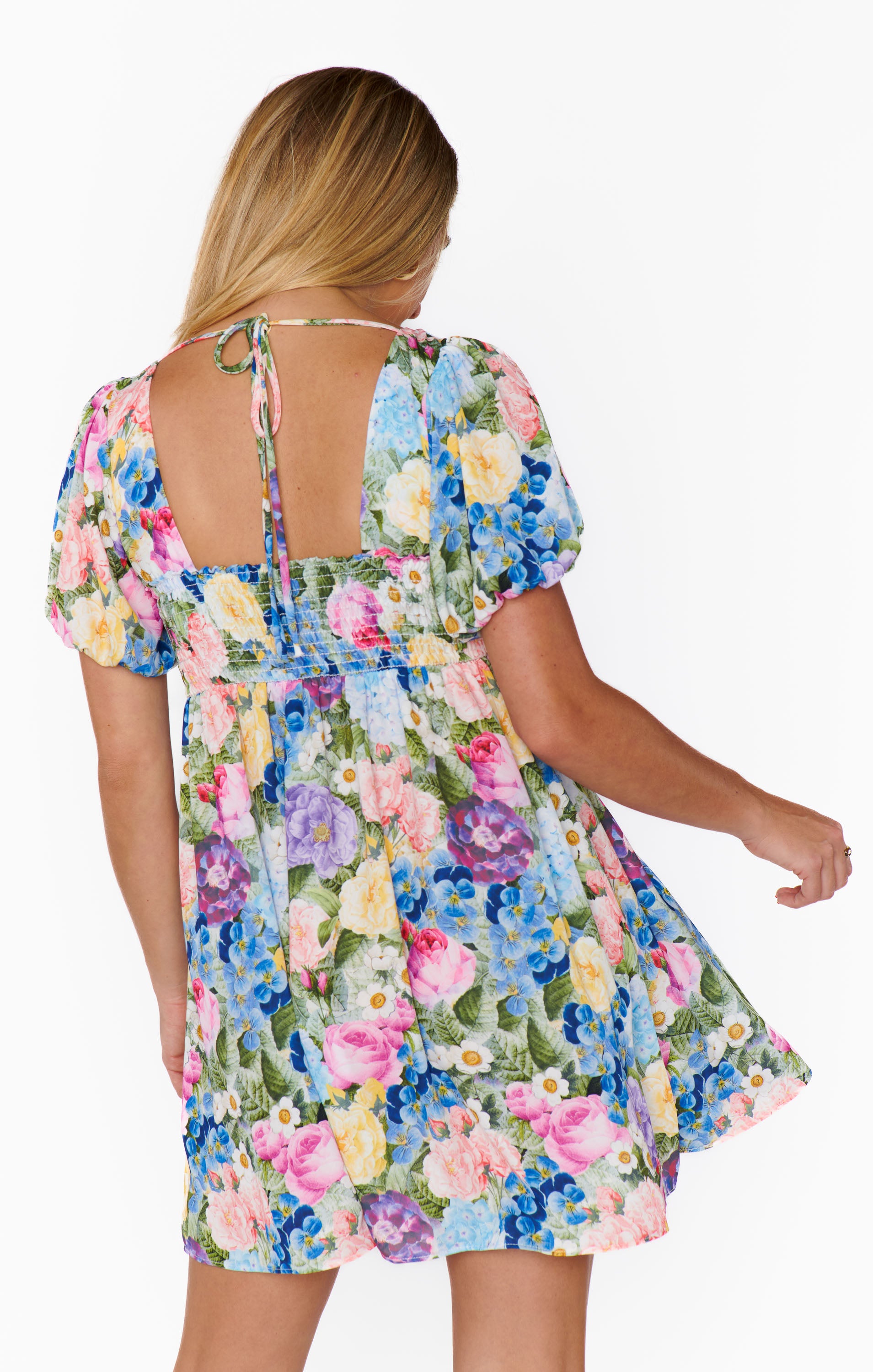 Show Me Your Mumu Smitten Babydoll Dress Flower Shop