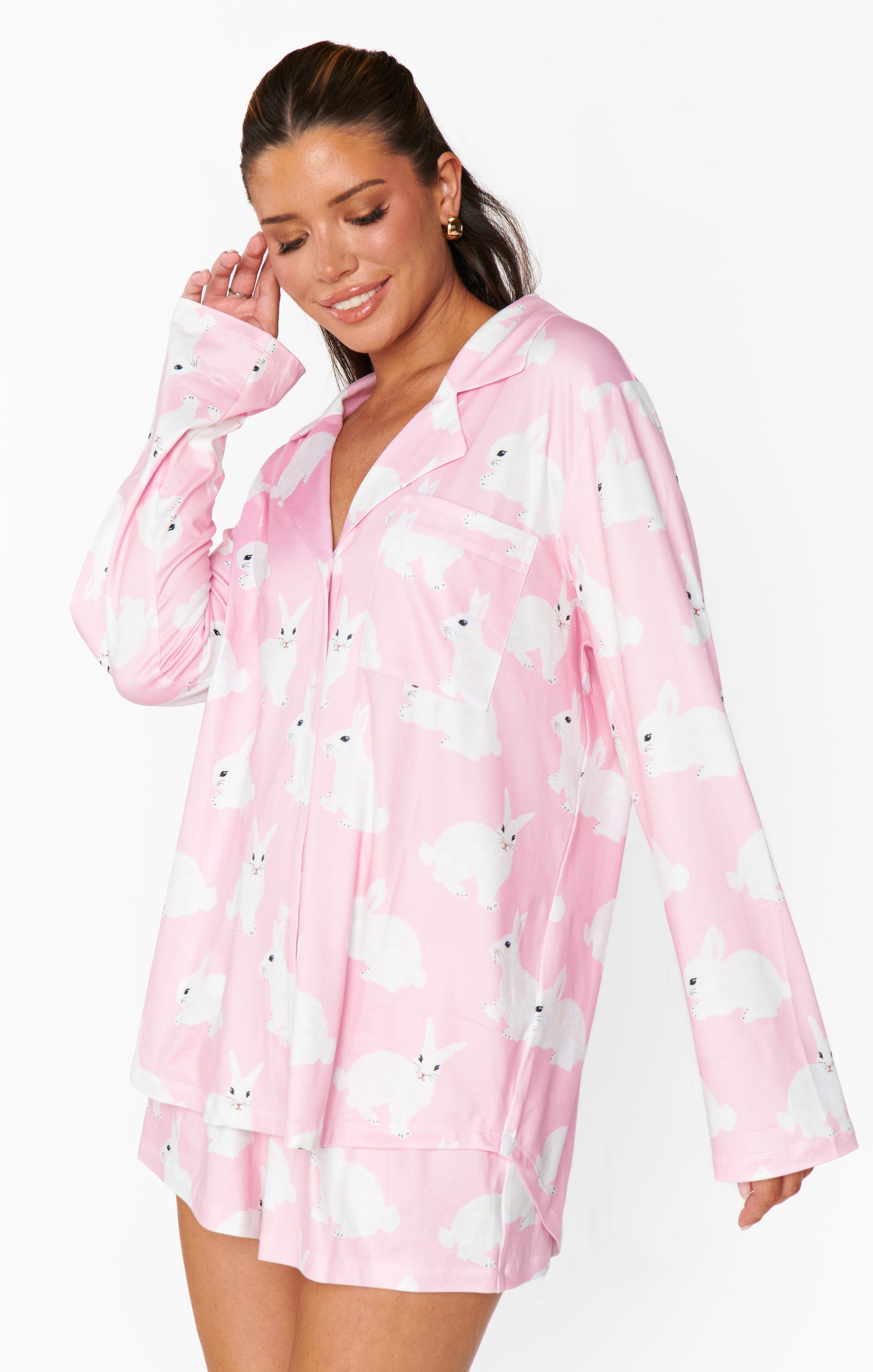 Show Me Your Mumu Favorite PJ Set Pink Bunnies