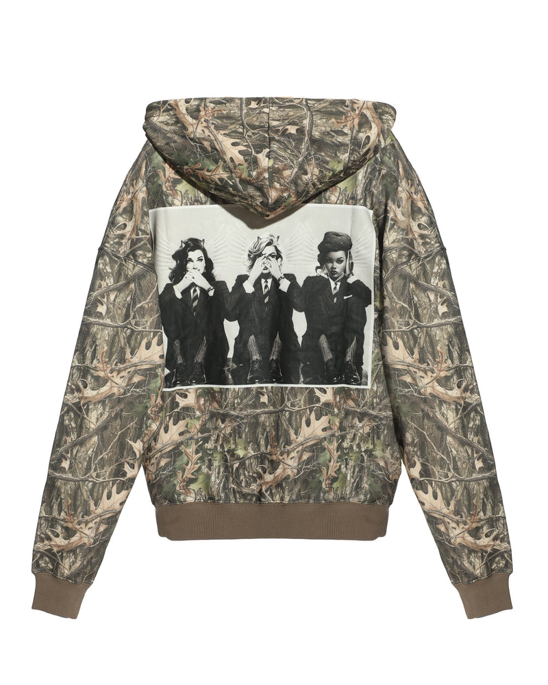 Boys Lie Manhunt Racer Hoodie Camo*FEBRUARY PRE-ORDER*