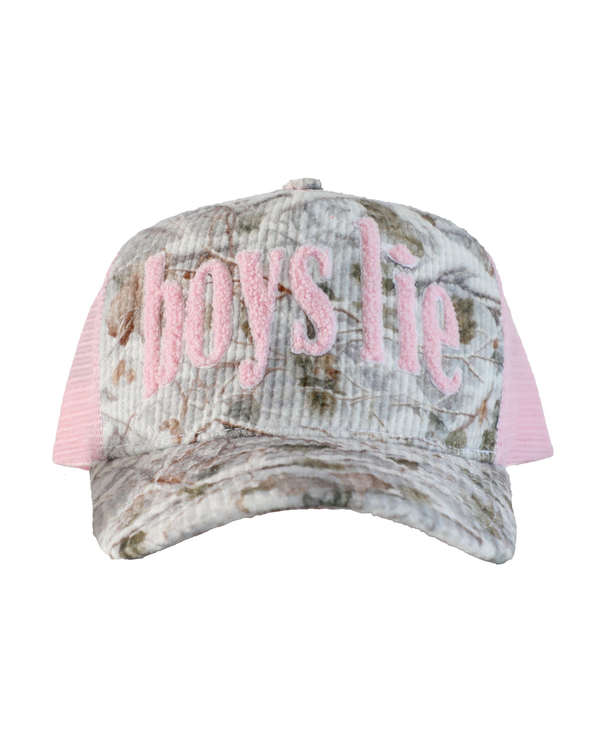 Boys Lie Rose Colored Trucker Hat