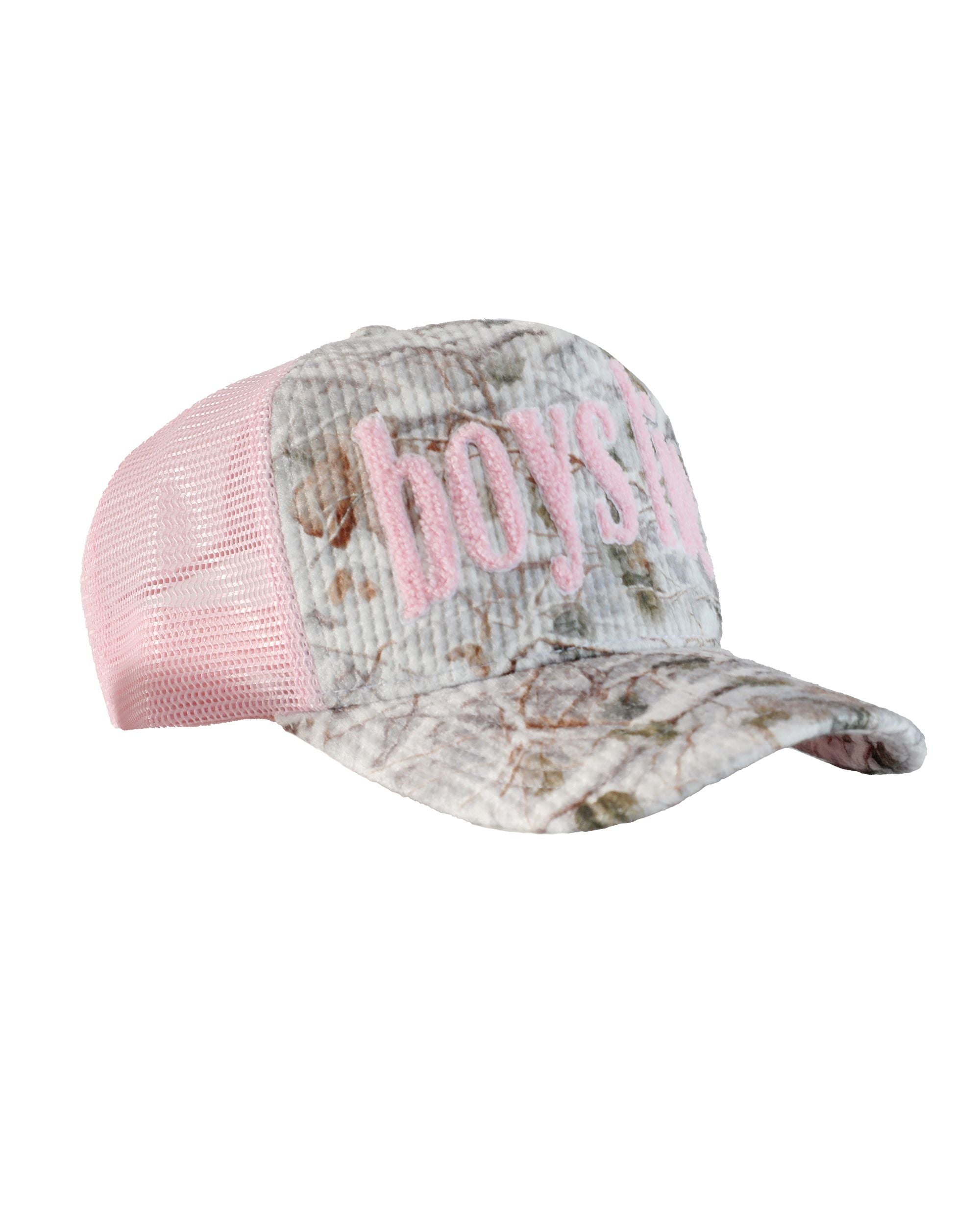 Boys Lie Rose Colored Trucker Hat