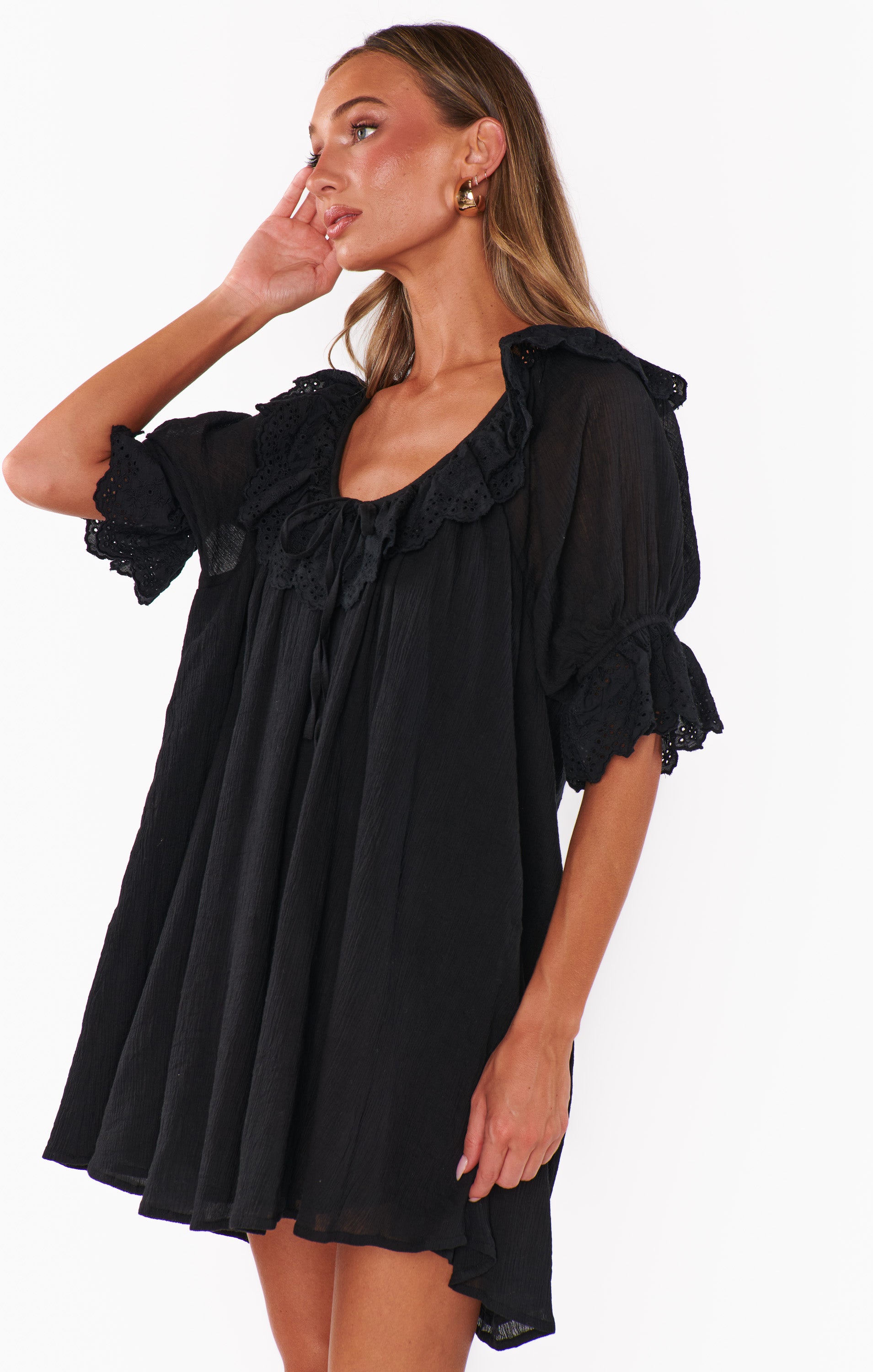 Show Me Your Mumu Toulouse Dress Black Viole