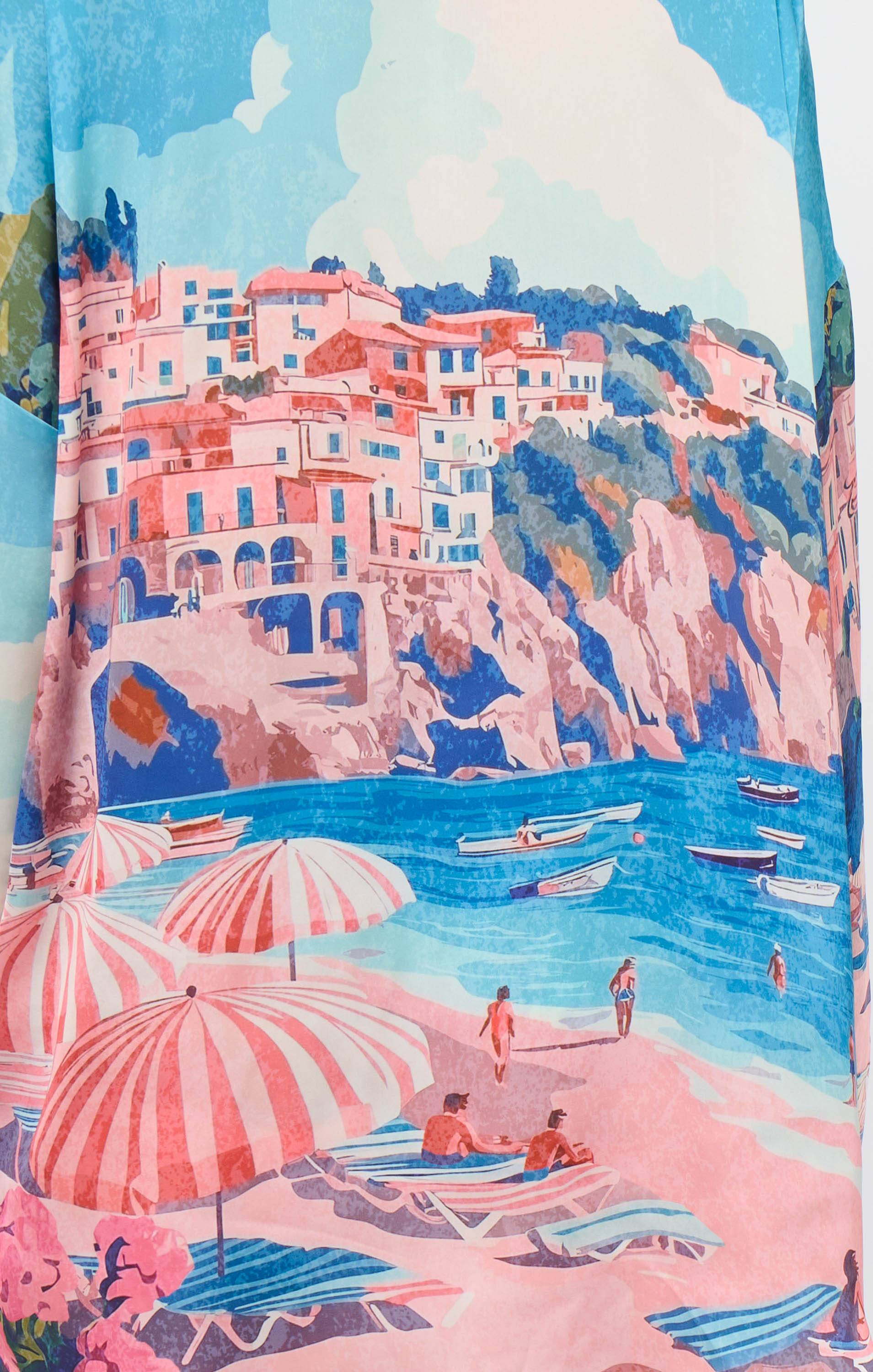 Show Me Your Mumu Overslept PJ Set Oasis Beach Club Silky