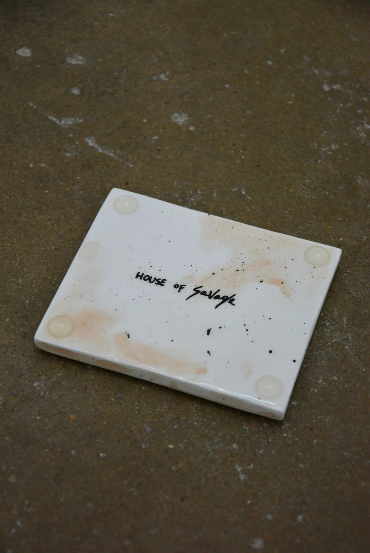 House of Savage Used Diner Napkin Coaster